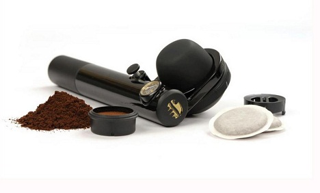 環保，不需插電、不用電池的攜帶型濃縮咖啡機！只需壓